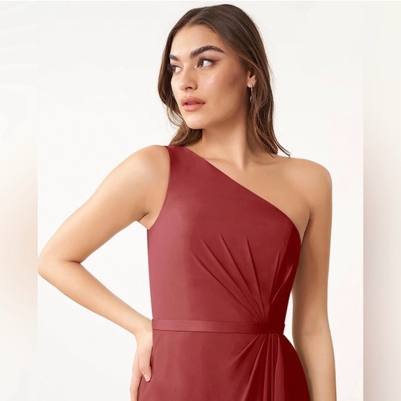 Azazie Liza - Rust Bridesmaid dress - Picture 4 of 8